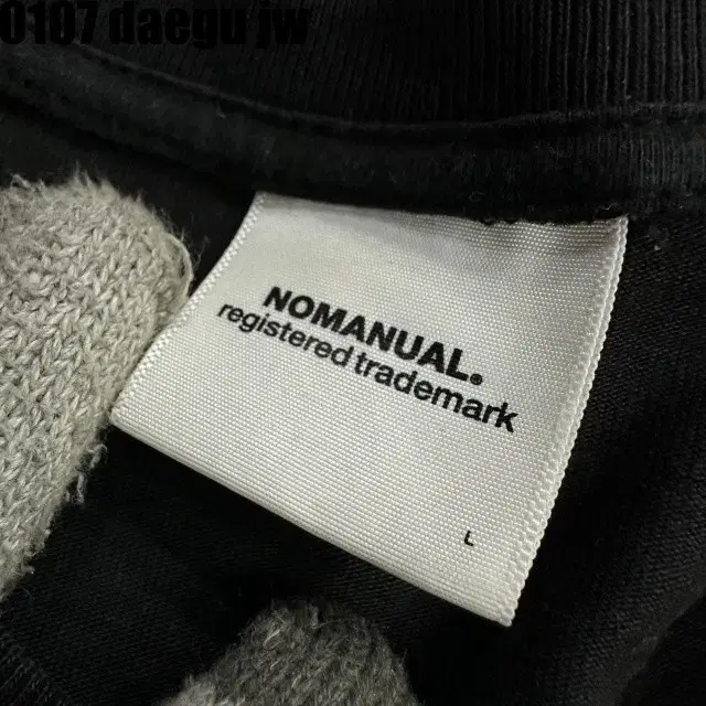 L 105 NOMANUAL TEE 노매뉴얼 긴팔 티