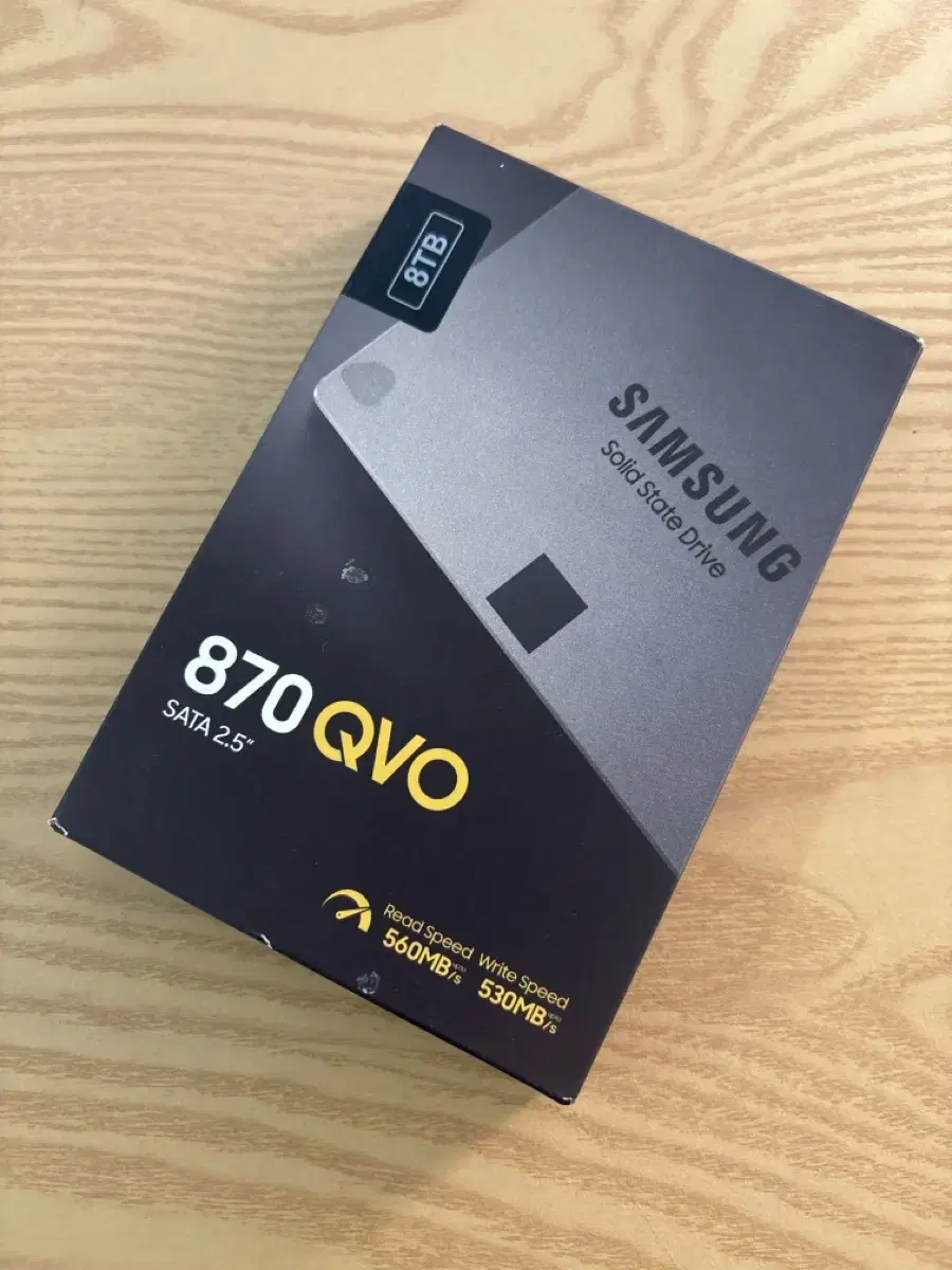 삼성 870 QVO SATA3 2.5 SSD 8TB MZ-77Q8T0BW