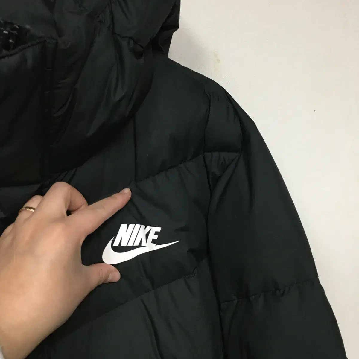 NIKE 나이키 남성 다운 롱패딩 105