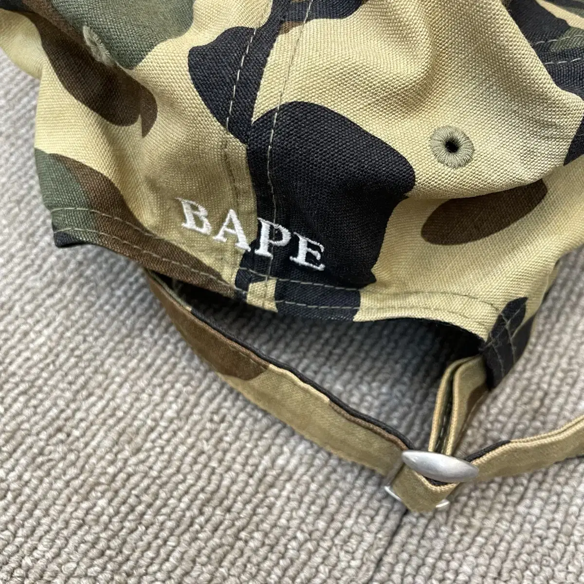 bape 베이프 카모 볼캡