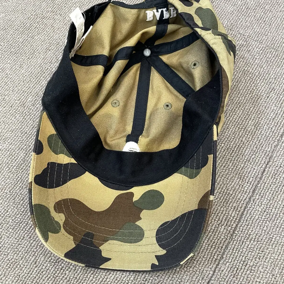 bape 베이프 카모 볼캡