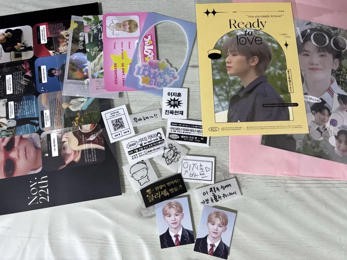 SEVENTEEN woozi unofficial goods birthday Gift Pack WTS