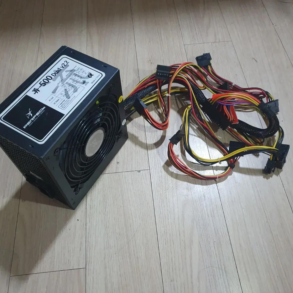 500W 파워서플라이 ATX 파워 pc파워 잘작동