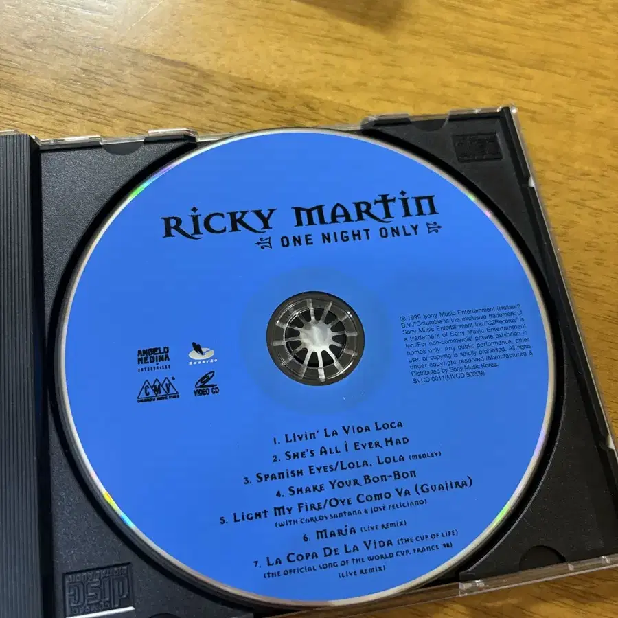 Ricky Martin - One Night Only VCD