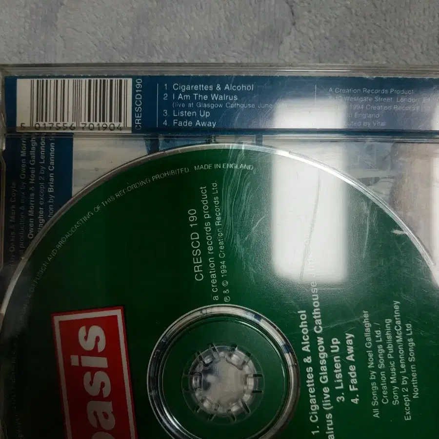 오아시스 Oasis CD