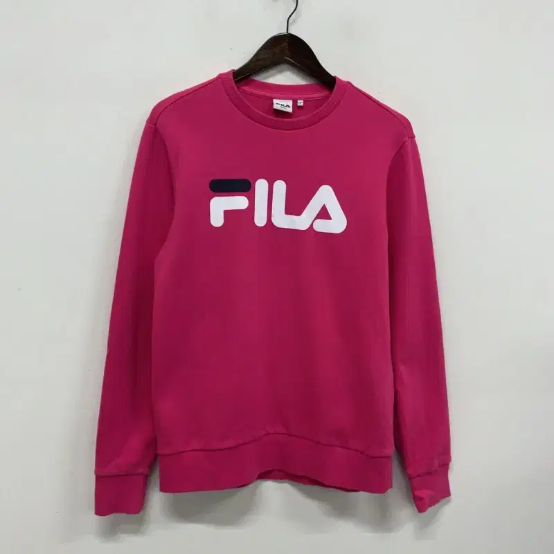 필라 FILA 핑크 여자 빅로고 맨투맨 90 G01752