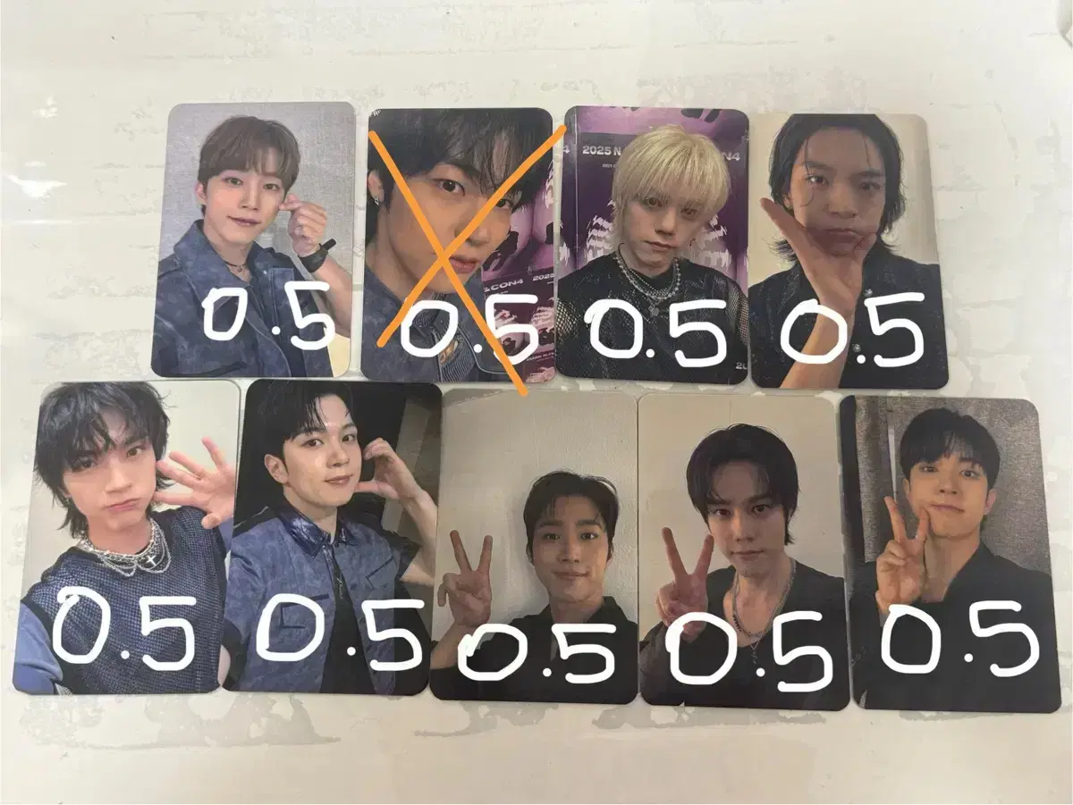 N Flying NPIA Zone et al photocard WTS