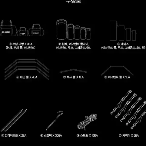 코베아 레트로캐슬 40주년에디션 텐트 미개봉 새상품 판매합니다.