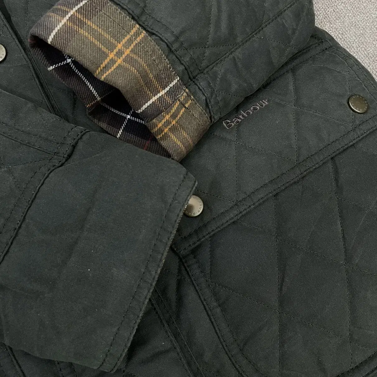 Barbour 바버 우먼스 퀄팅 왁스 자켓 s