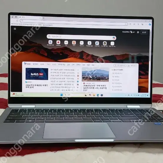 삼성 360도 접히는 노트북 NT750QFT-A51A 신품급 팝니다