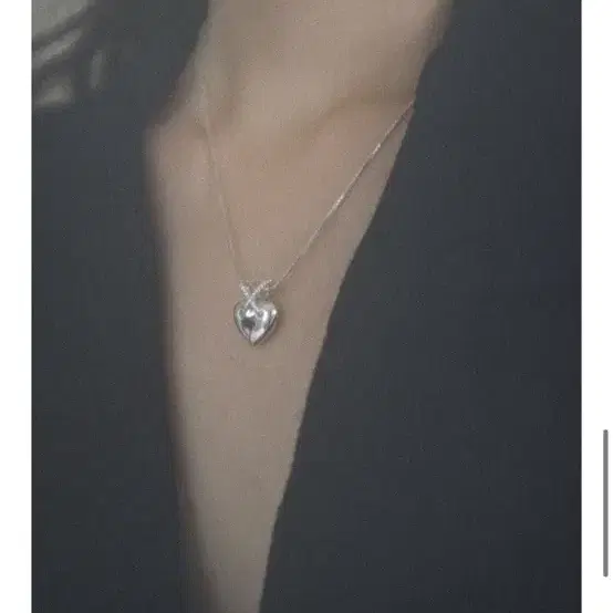 [morethancheese] cold heart necklace