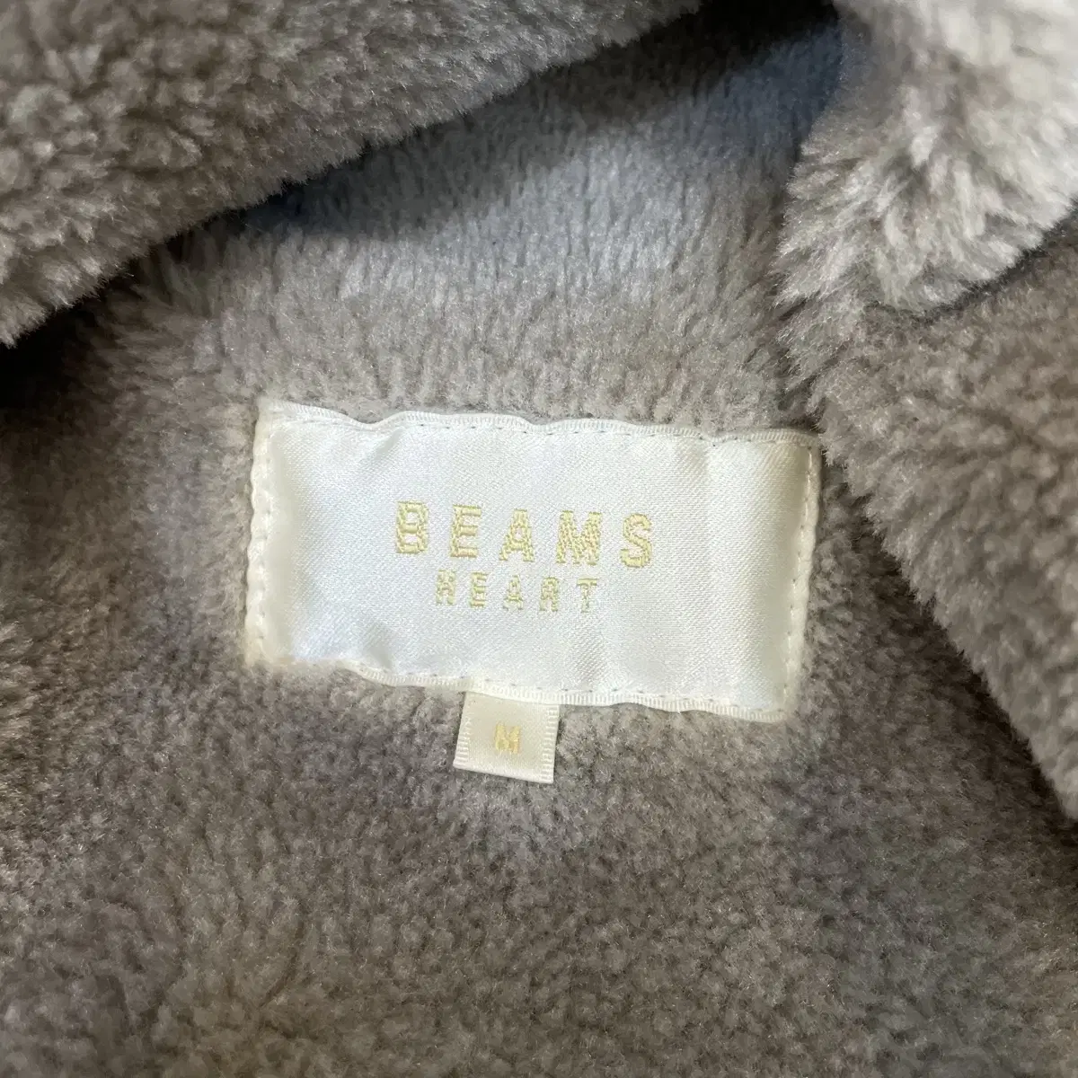 beams 빔즈 우먼스 무스탕 m