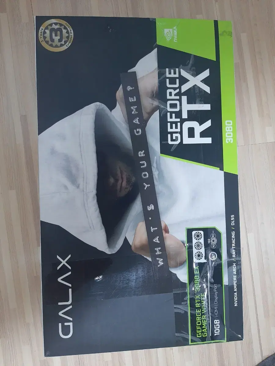 갤럭시 RTX 3080 EX 10gb 팝니다.