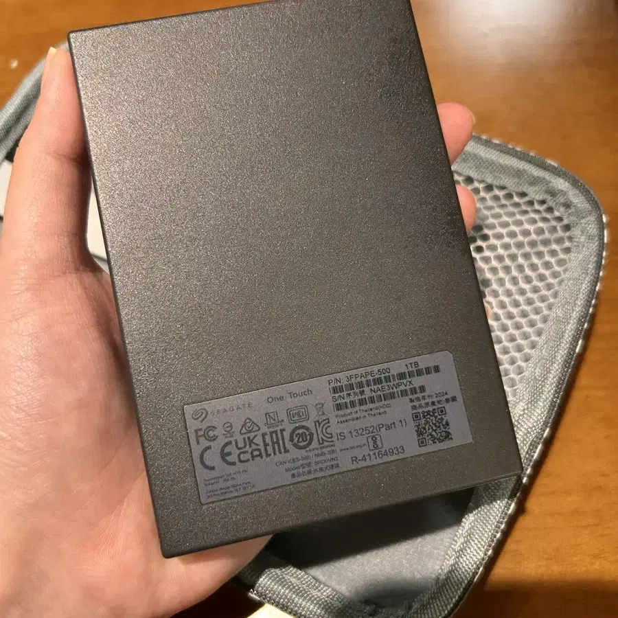 씨게이트 One touch 외장 1TB HDD