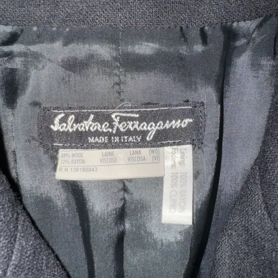 Salvatore Ferragamo 울 자켓