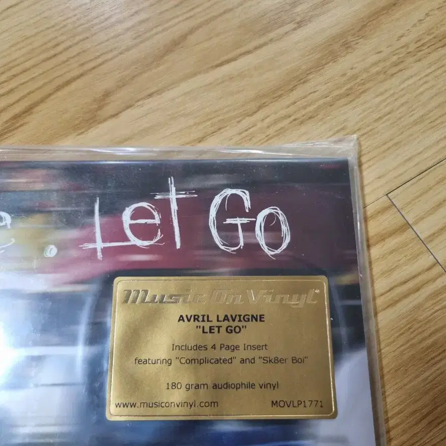 택포)에이브릴라빈 1집 let go LP 미개봉