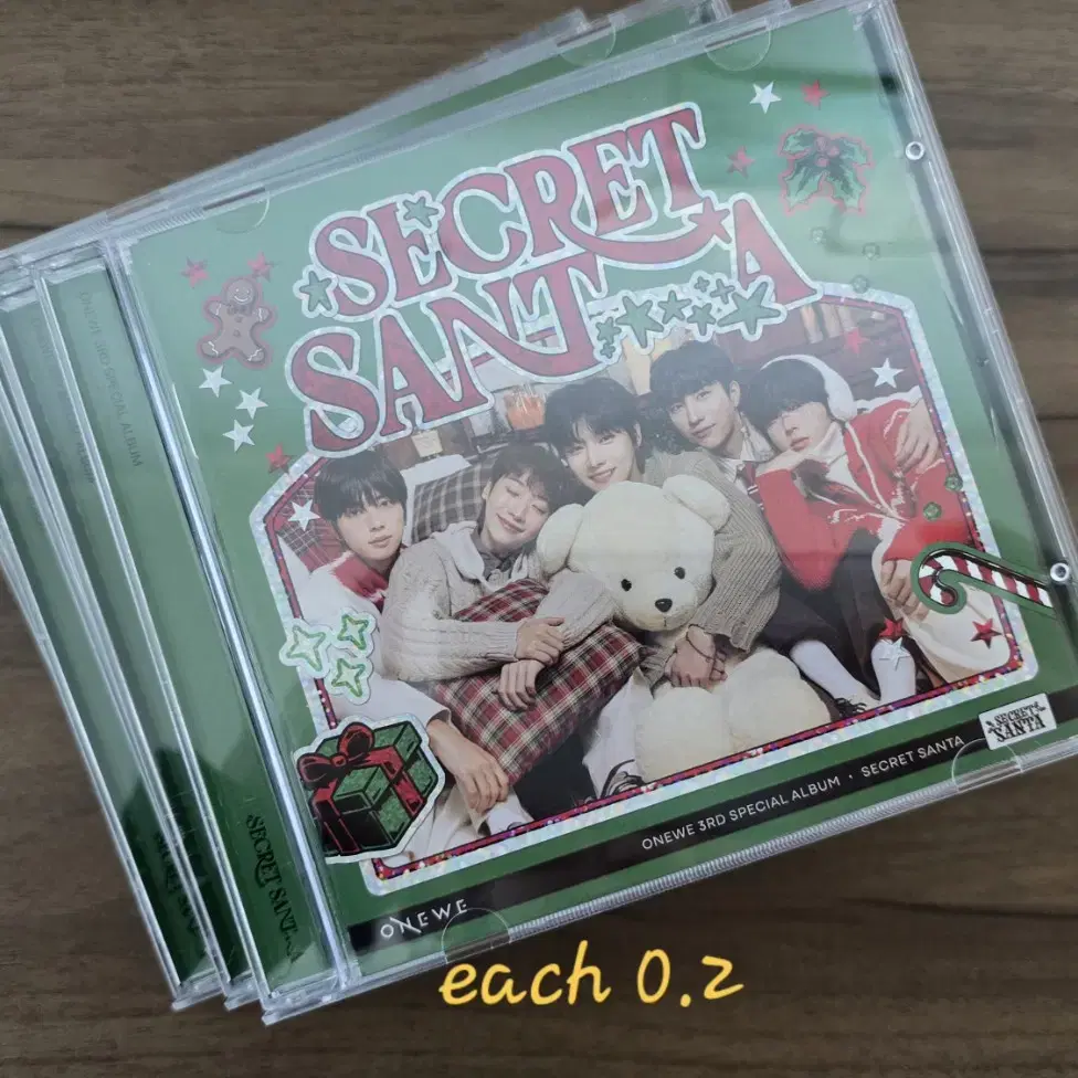 원위 SECRET SANTA 개봉앨범 포카 양도