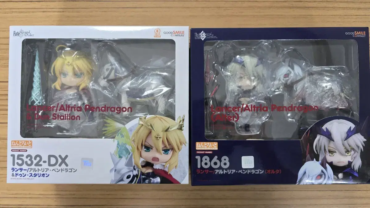 Peg-O-Lance, Artoia Pendragon, Alter Nendoroid sealed, sold in bulk