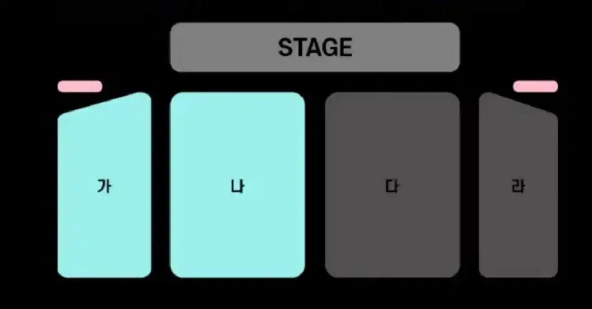 Stage Fighter Stepa Gwangju Concert 6pm VIP Nayeon/Daeha Zone 1st row WTS