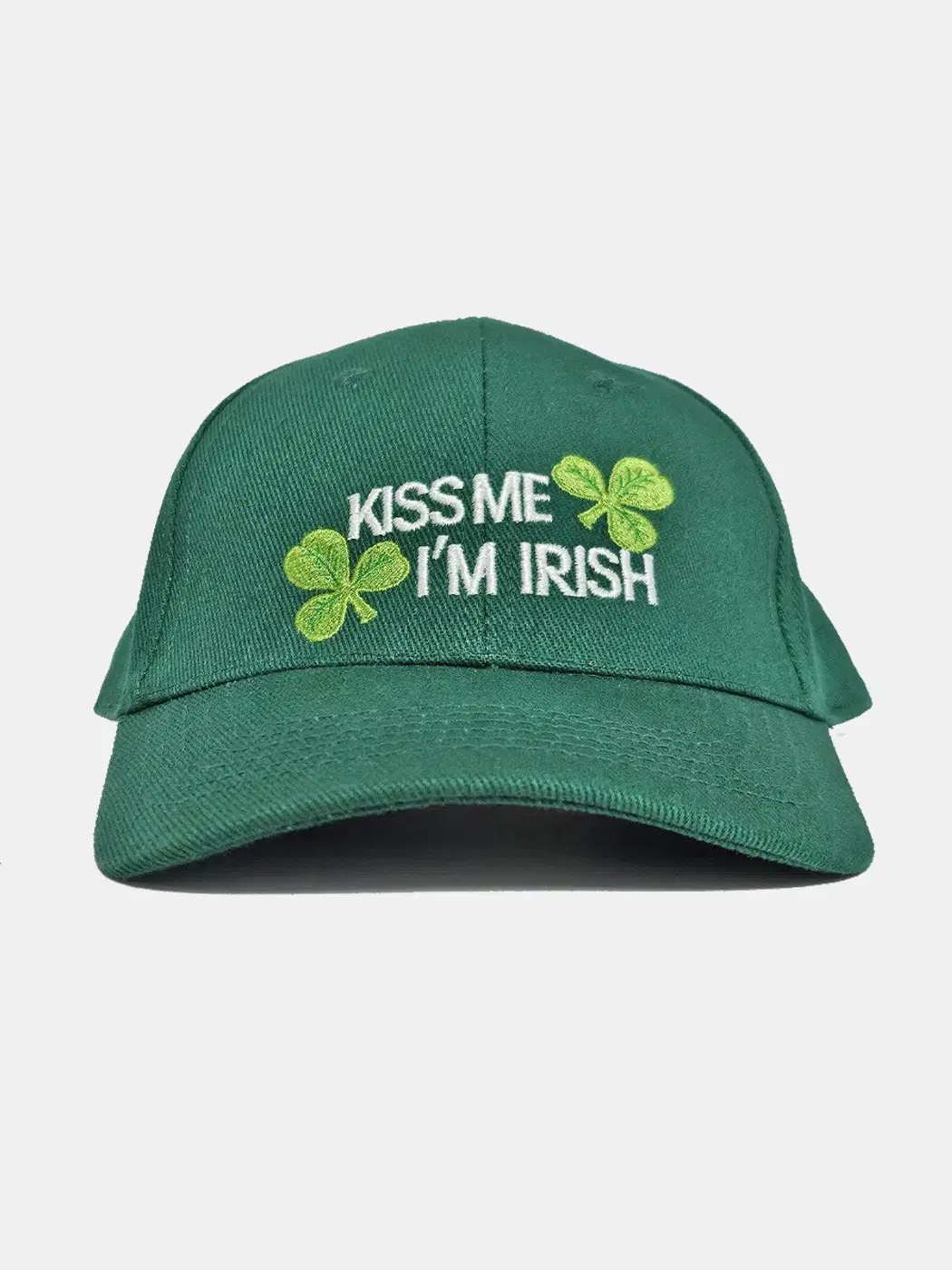 KISS ME I'M IRISH 빈티지 캡 모자 그린캡