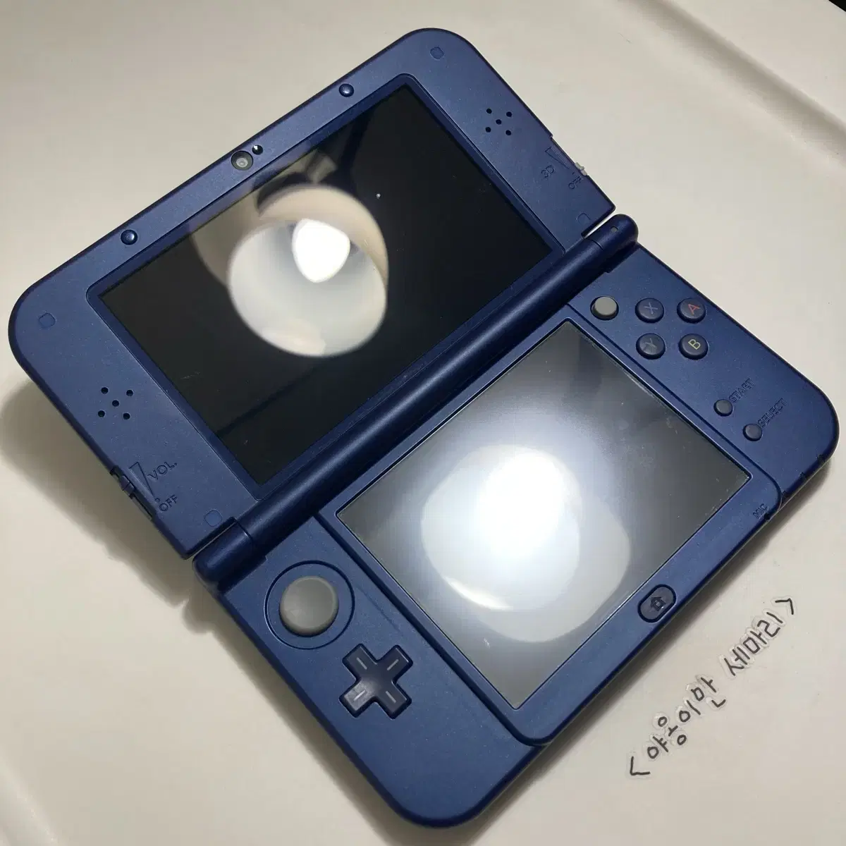 A+급 뉴 닌텐도 3DS XL 블루 기기 단품 뉴큰다수