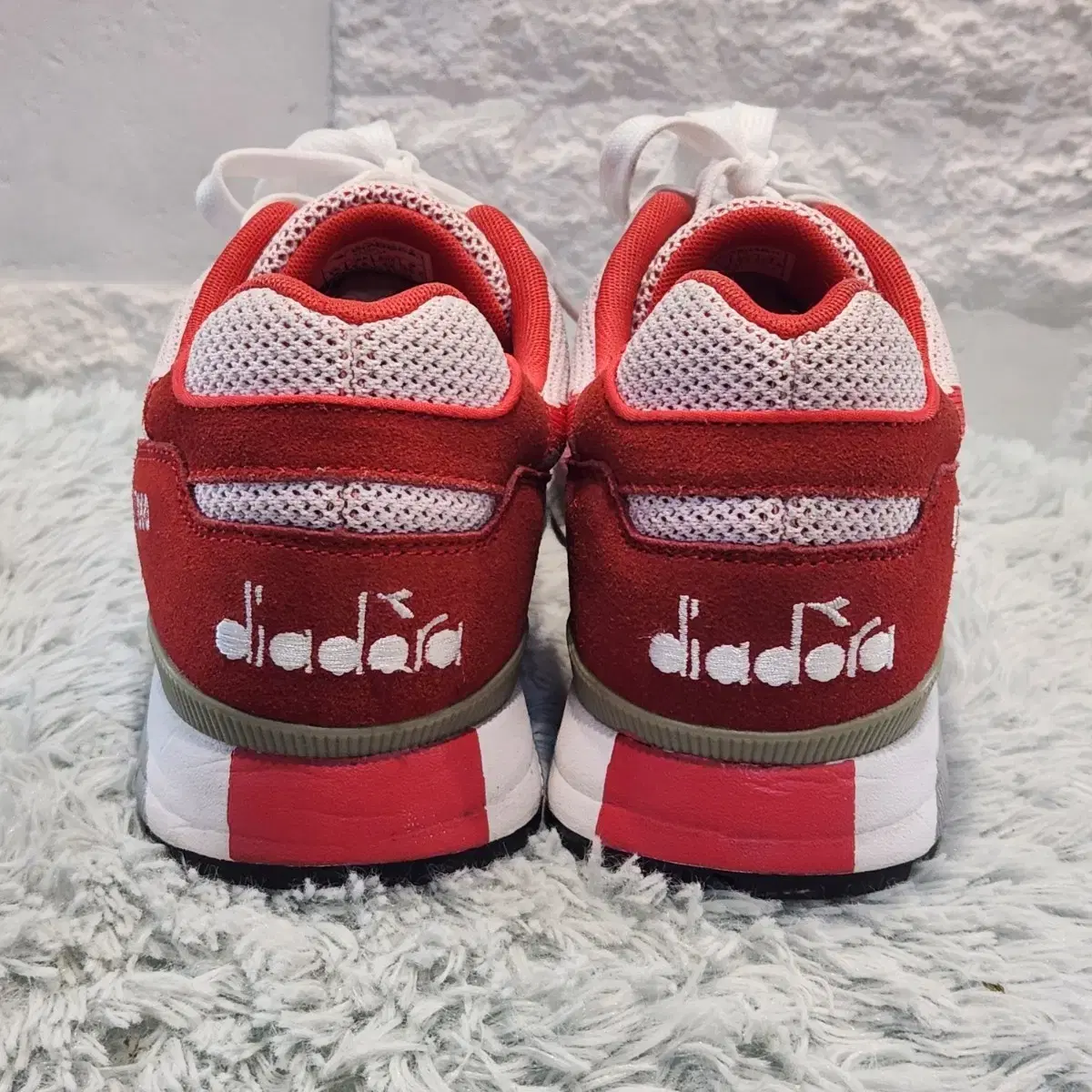 5a-12:Diadora V7000 Weave Tomato Red(265