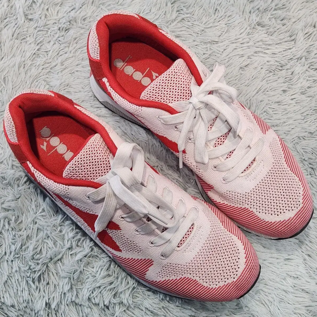 5a-12:Diadora V7000 Weave Tomato Red(265