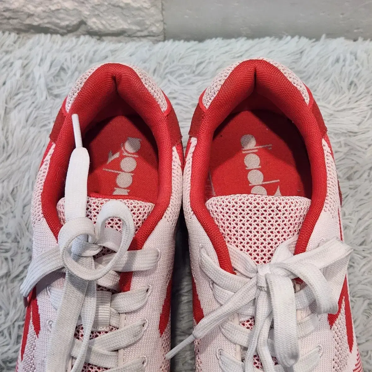 5a-12:Diadora V7000 Weave Tomato Red(265