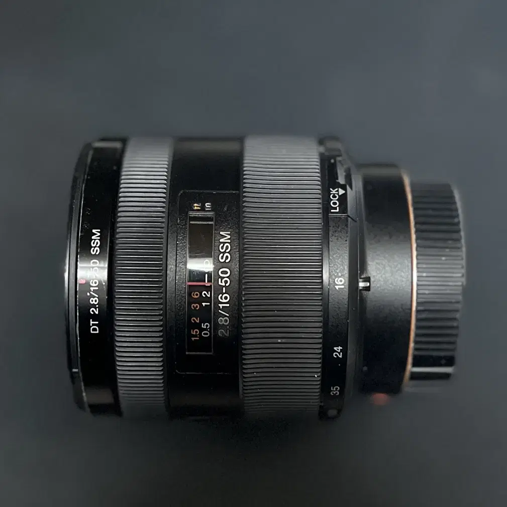 소니 알파마운트 1650DT SSM F2.8 72mm 구경