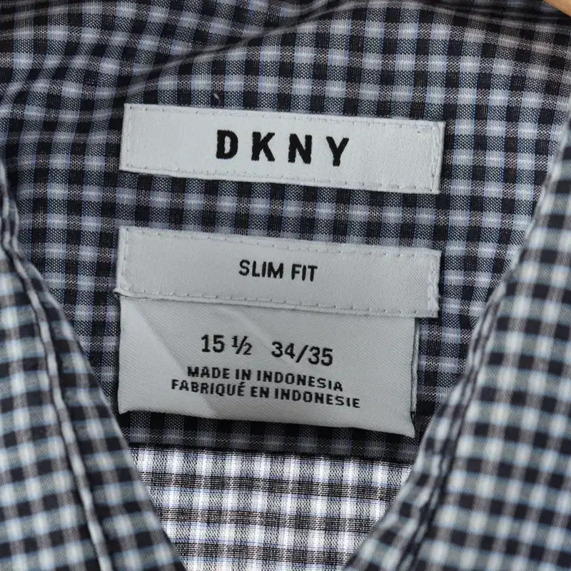 (XL) DKNY 디케이앤와이 도나카란 셔츠 남방 체크패턴-11216