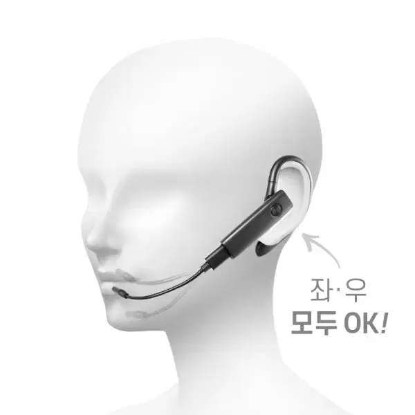 통화가능 집게형 블루투스5.3 멀티페어링 USB타입C 이어폰