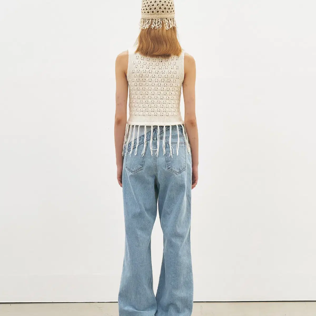 MAISONMARAIS 메종마레 Turn-up Waisted Denim