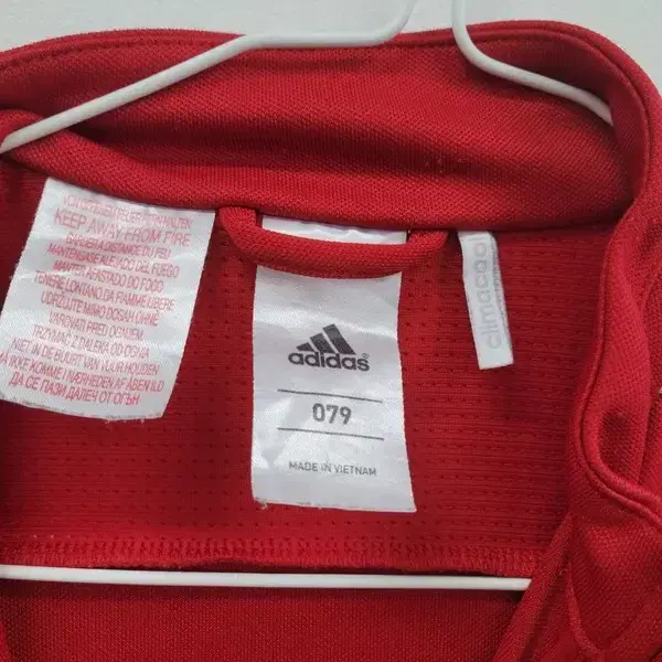 ADIDAS 아디다스 레드 자켓 공용  079  A045