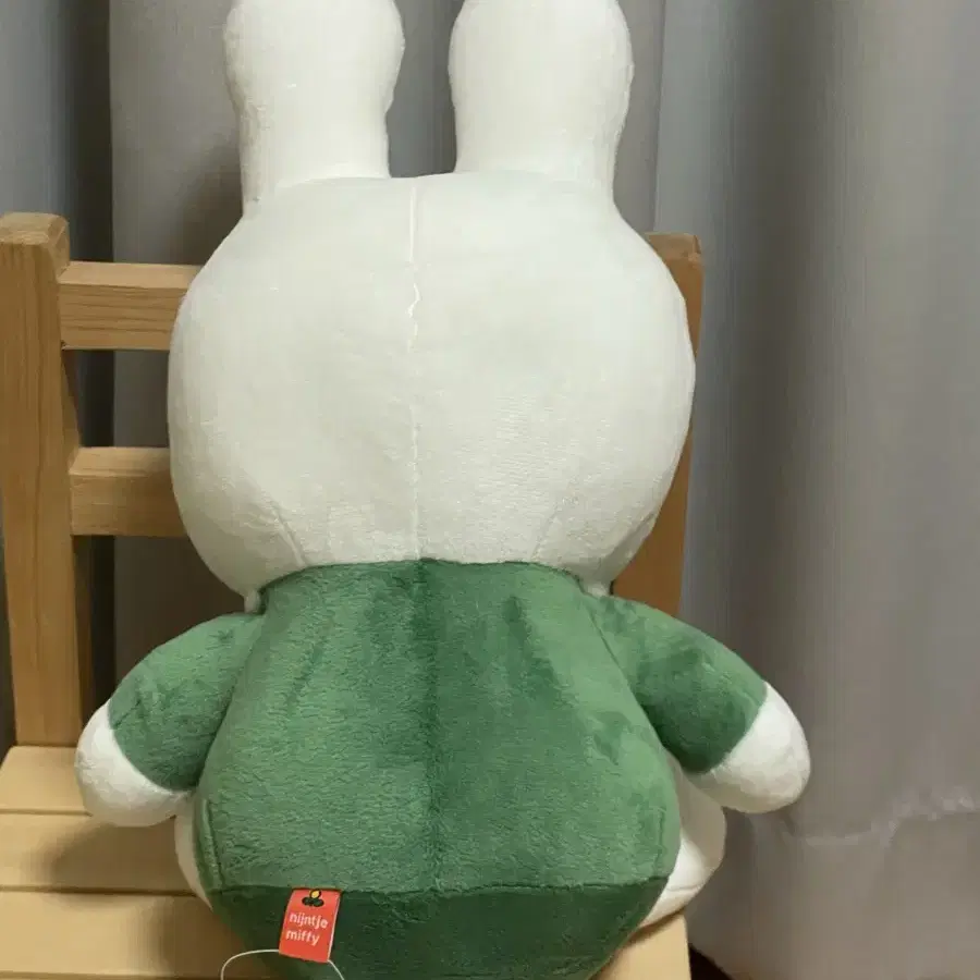 (새제품) 미피 miffy 토끼 애착 인형 30cm 중형 [그린]