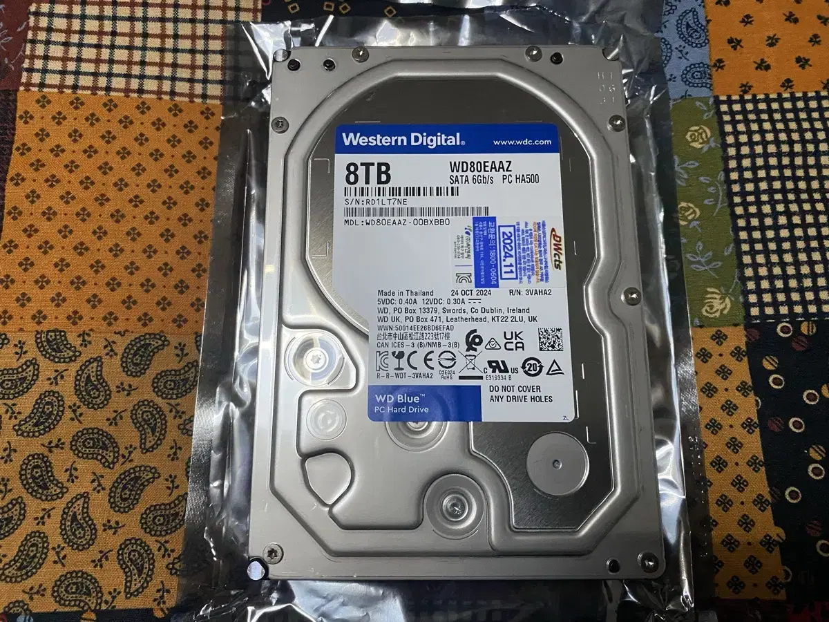 WD 8TB blue