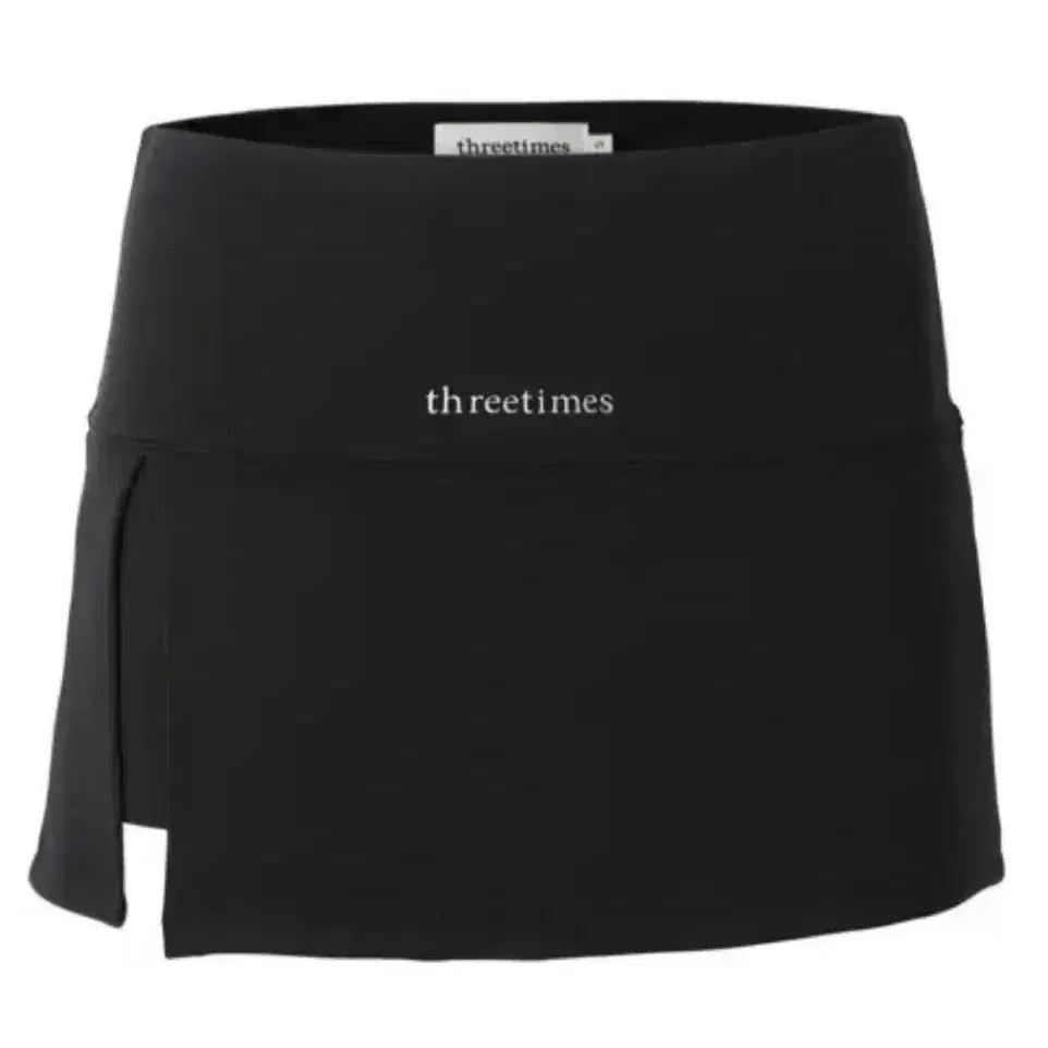 쓰리타임즈 슬릿 스커트 athletic slit skirt