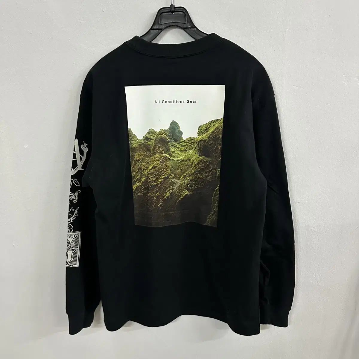 (XS) 나이키 ACG 블랙 롱슬리브