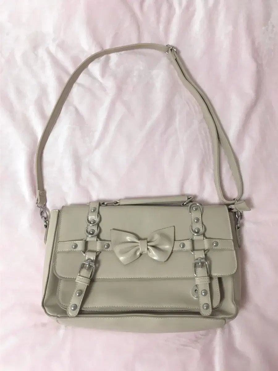 Latte Gyaru Ribbon School Bag 2-way Hime Gyaru One Gyaru Liz Liz Liz Liz