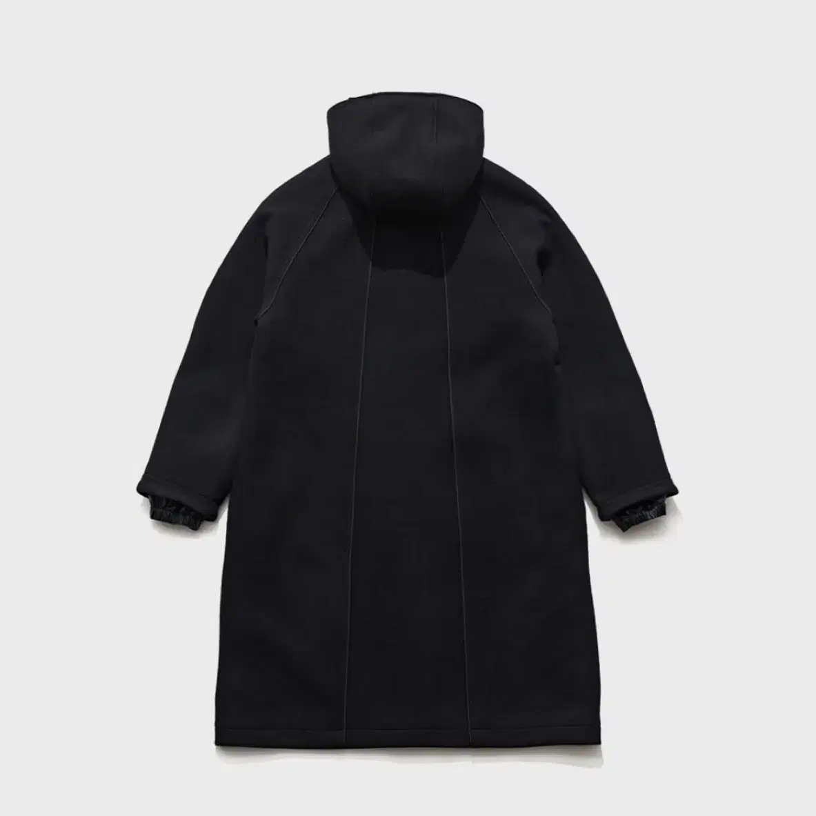 언어펙티드 코트(Layered hooded coat)