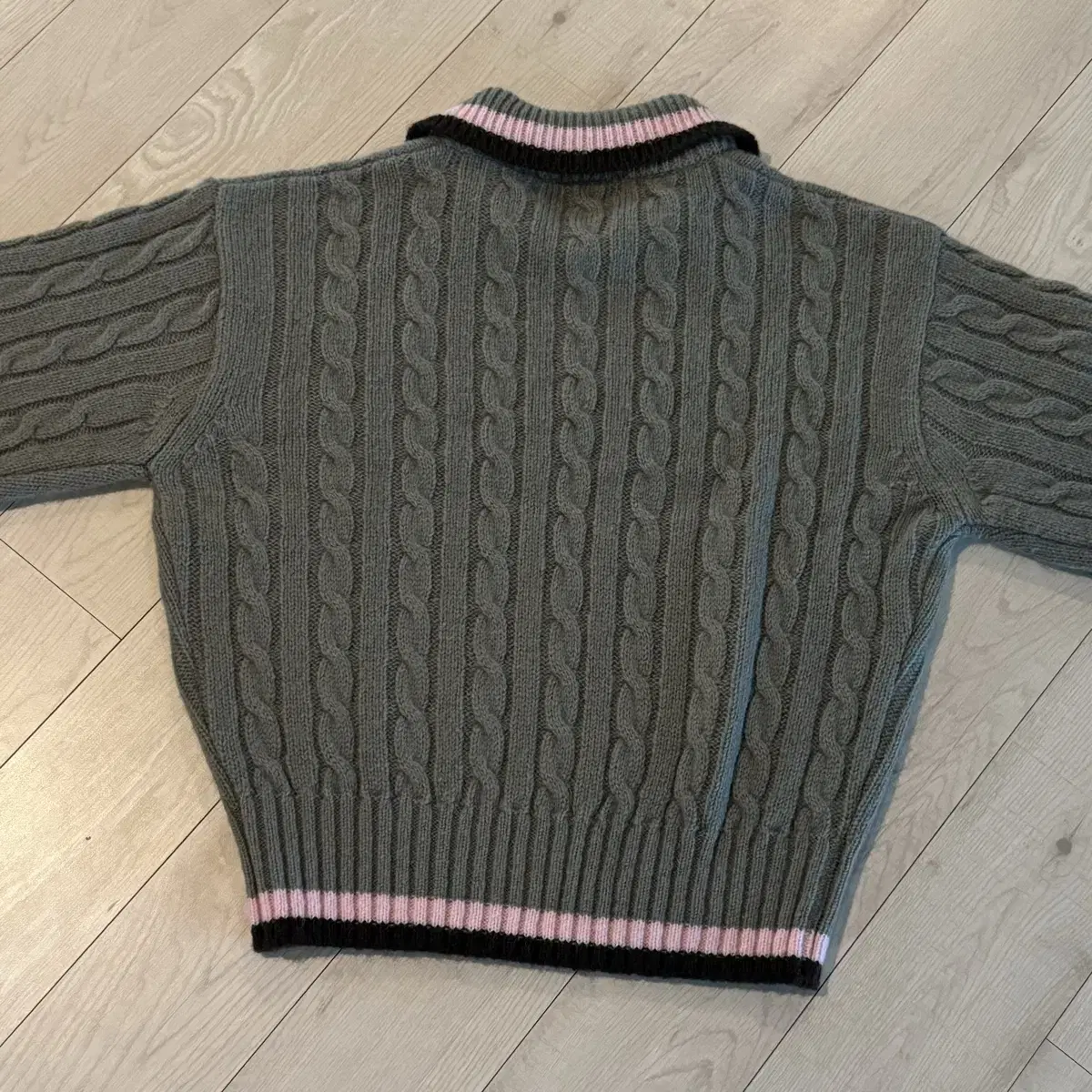 그로브스토어 fare knit grey