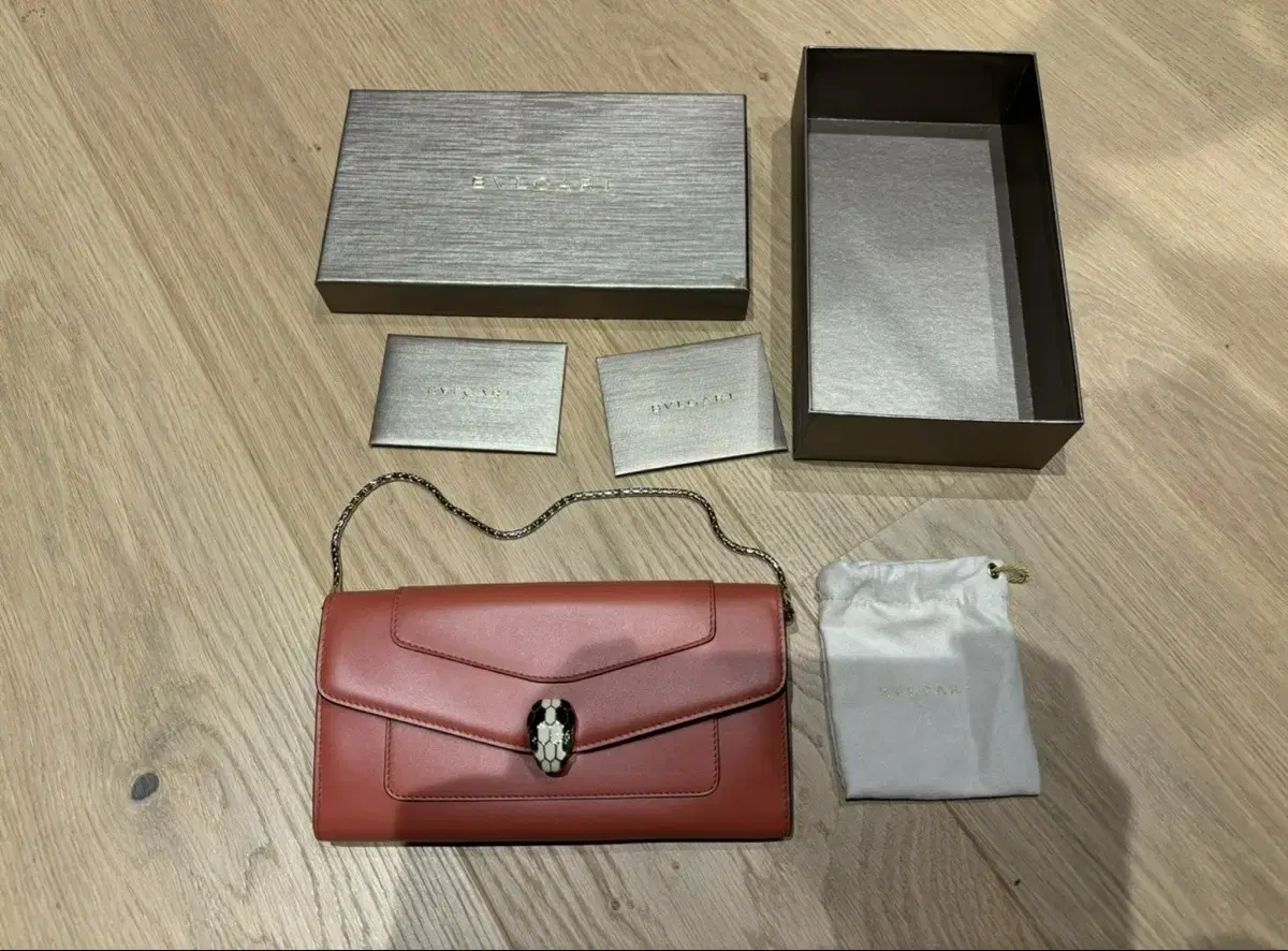 Bulgari cell phone wallet bag with cross strap Genuine full box!!
