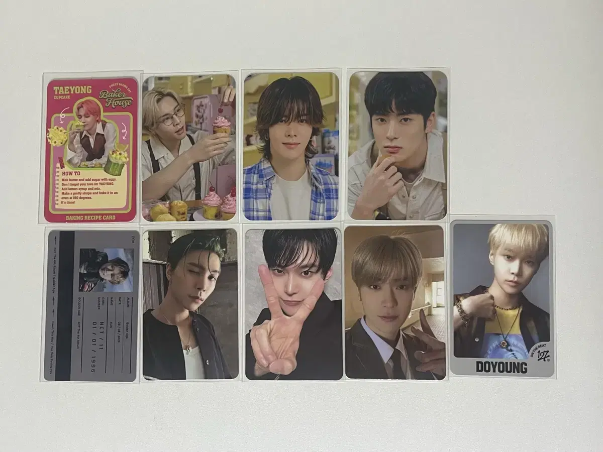 NCT nct 2023 Doyeon 127 WAYV ALPHONSE tc photocard WTS