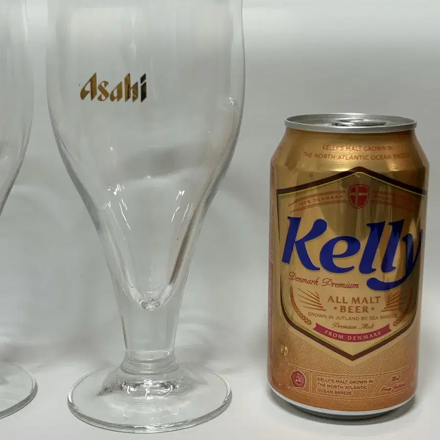 아사히 Asahi 빈티지 필스너 맥주잔 레트로