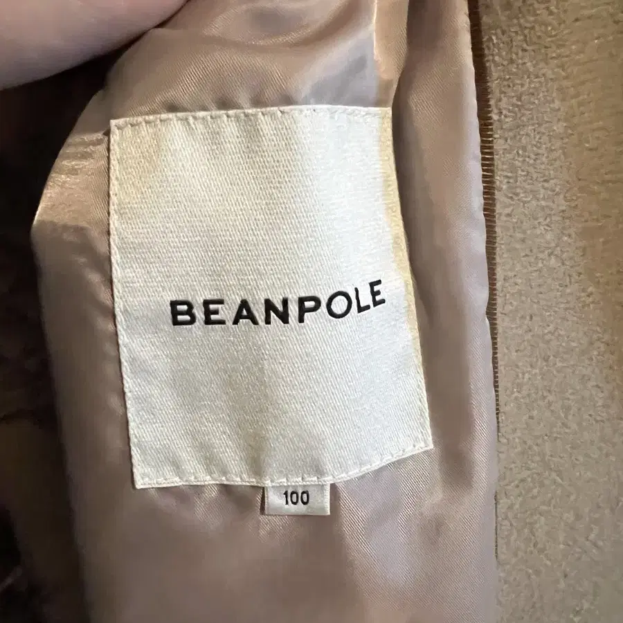 BEANPOLE 빈폴 코트 베이지 100