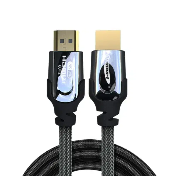 메쉬형 메탈 HDMI 모니터 케이블 2.1ver 0.5m