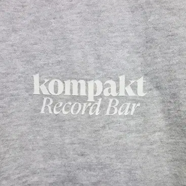 Kompakt Record Bar 롱슬리브 긴팔 쭉티 그레이 L 105