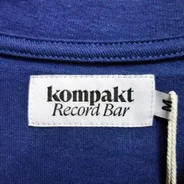 Kompakt Record Bar 롱슬리브 긴팔 쭉티 네이비 M 100