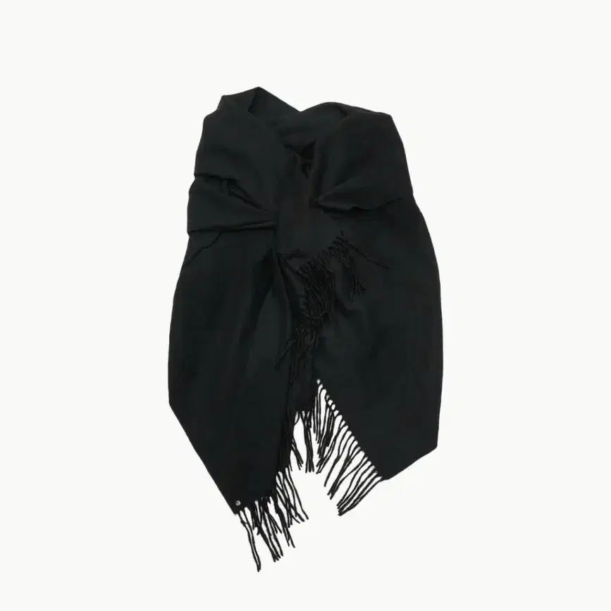 [os] BLESS N75 Drop Scarf Black