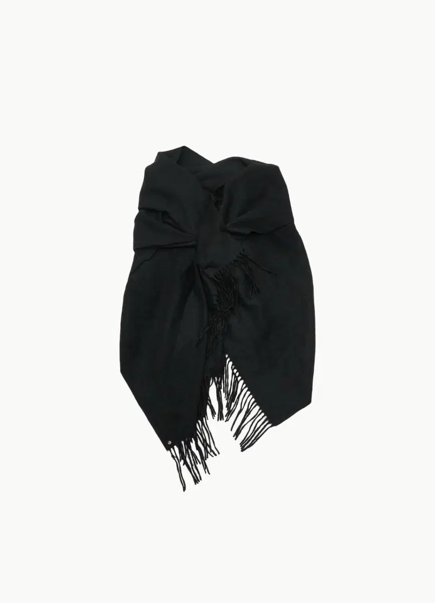 [os] BLESS N75 Drop Scarf Black