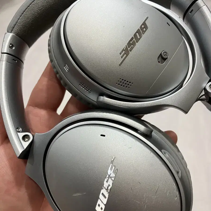 보스 QC35 실버